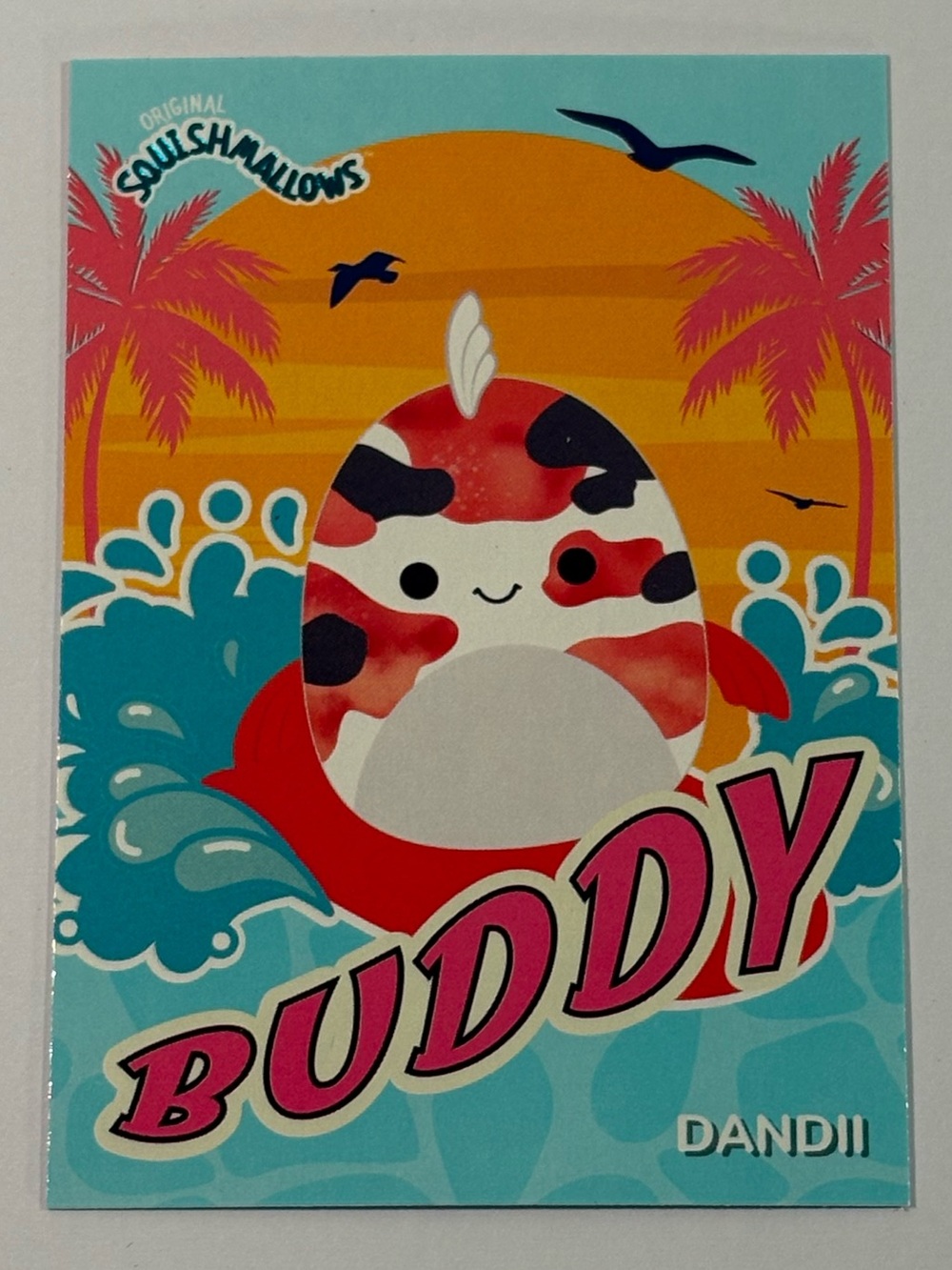 🎏 [5/$10] 2025 PANINI SQUISHMALLOWS SERIES 2 BUDDY DANDII TRADING CARD #7 🎏
